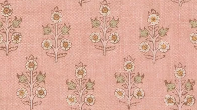 G P & J Baker POPPY SPRIG BLUSH Fabric