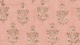 G P & J Baker POPPY SPRIG BLUSH Fabric