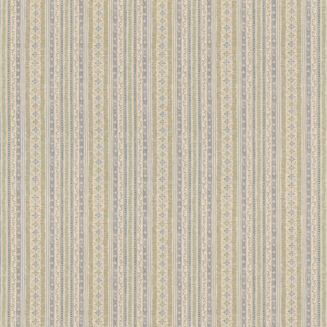 G P & J Baker COMPTON GREEN/BLUE Fabric