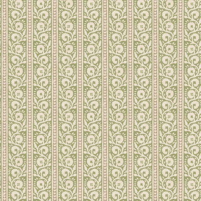 G P & J Baker BIBURY GREEN Wallpaper