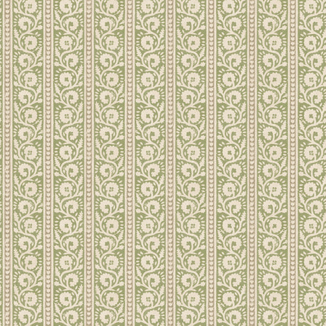G P & J Baker BIBURY GREEN Wallpaper