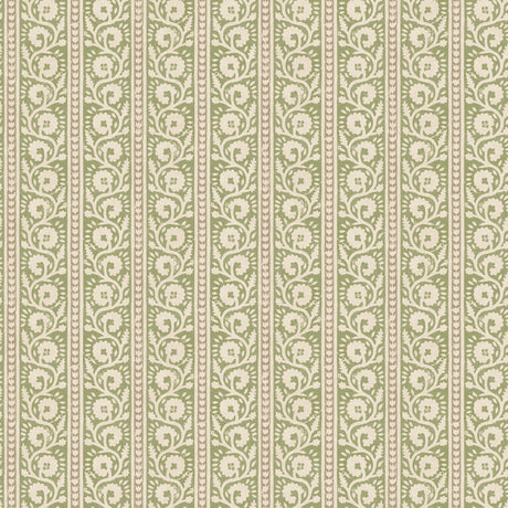 G P & J Baker BIBURY GREEN Wallpaper