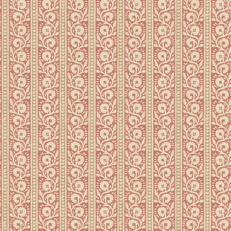 G P & J Baker BIBURY RED/SAND Wallpaper