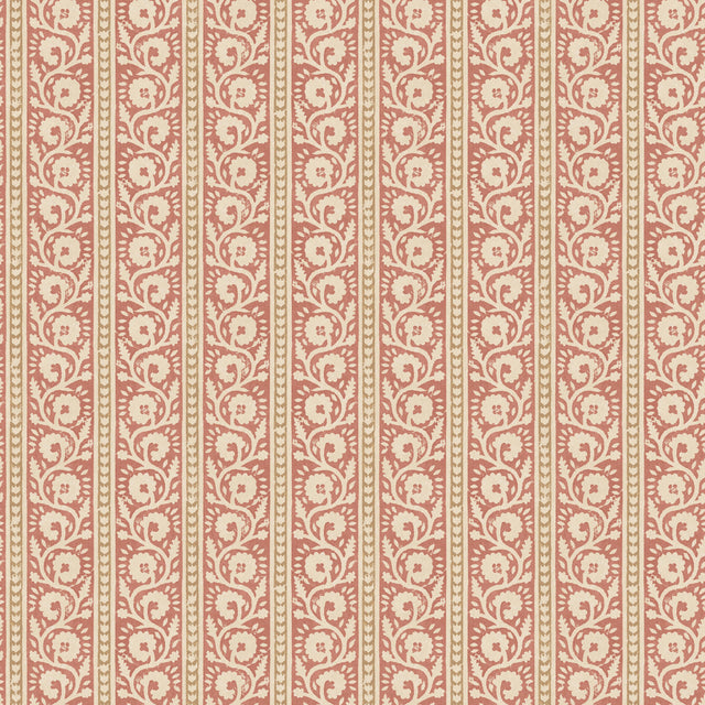 G P & J Baker BIBURY RED/SAND Wallpaper
