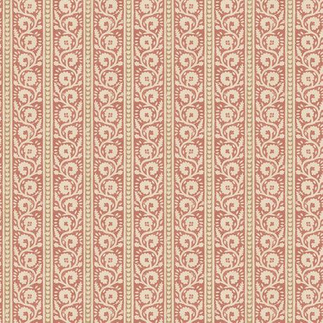 G P & J Baker BIBURY RED/SAND Wallpaper