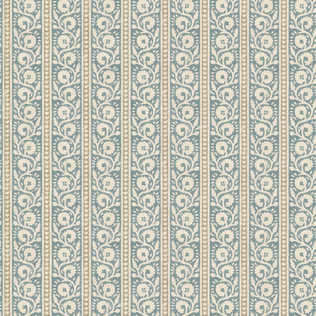G P & J Baker BIBURY BLUE Wallpaper