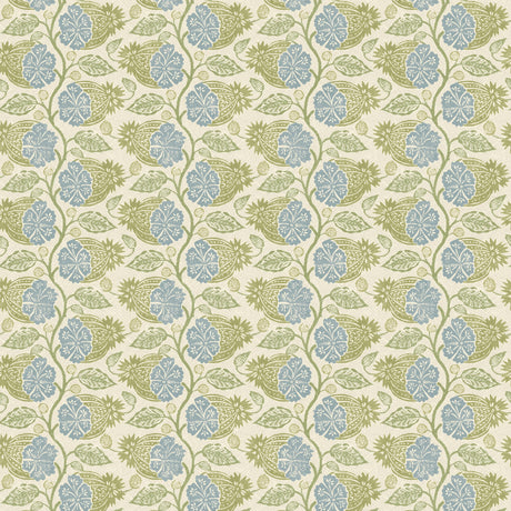 G P & J Baker CALCOT GREEN/BLUE Wallpaper