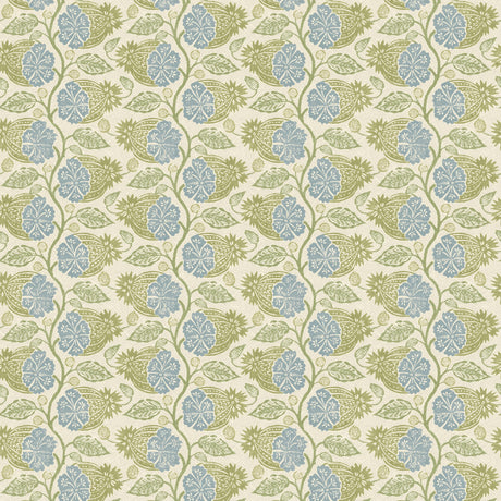 G P & J Baker CALCOT GREEN/BLUE Wallpaper