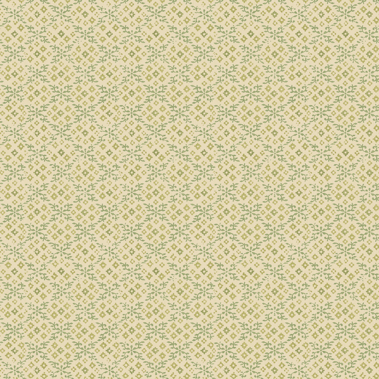 G P & J Baker GRANTLY GREEN Wallpaper