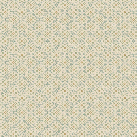 G P & J Baker GRANTLY AQUA Wallpaper