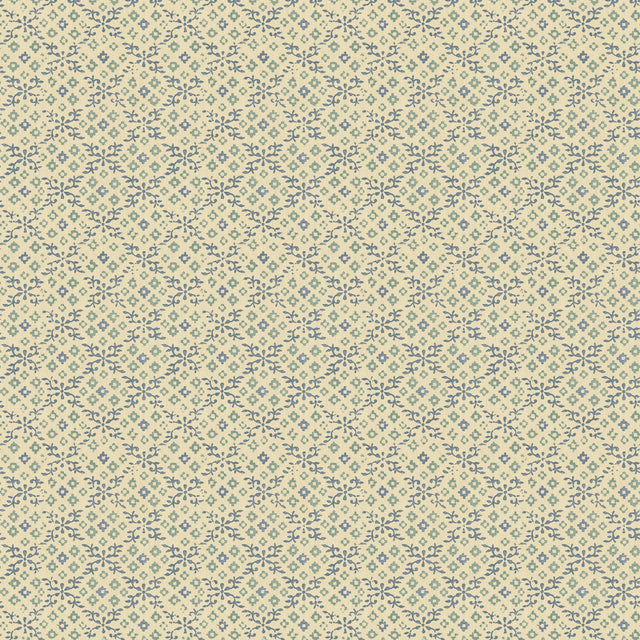 G P & J Baker GRANTLY BLUE Wallpaper