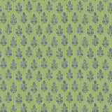 G P & J Baker POPPY SPRIG GREEN/BLUE Wallpaper