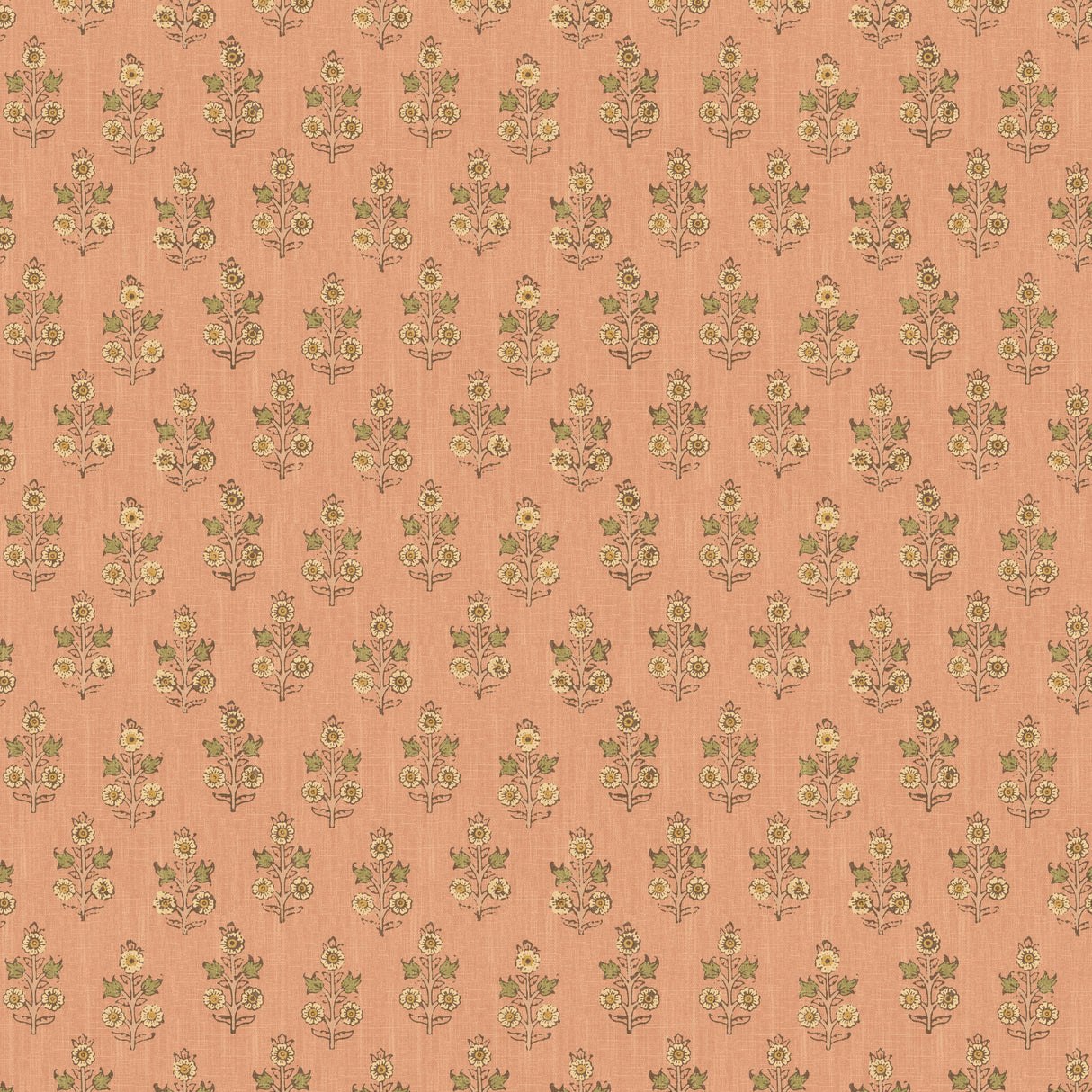 G P & J Baker POPPY SPRIG BLUSH Wallpaper