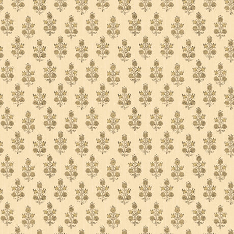 G P & J Baker POPPY SPRIG PARCHMENT Wallpaper