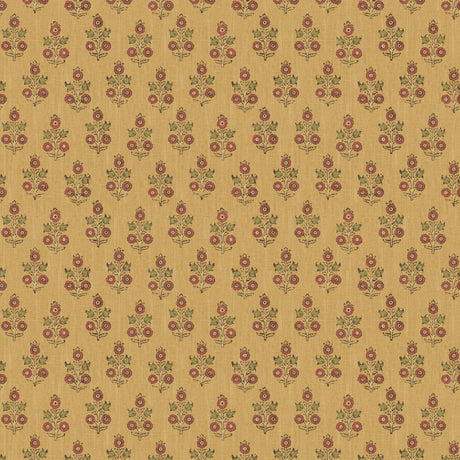G P & J Baker POPPY SPRIG OCHRE Wallpaper
