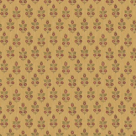 G P & J Baker POPPY SPRIG OCHRE Wallpaper