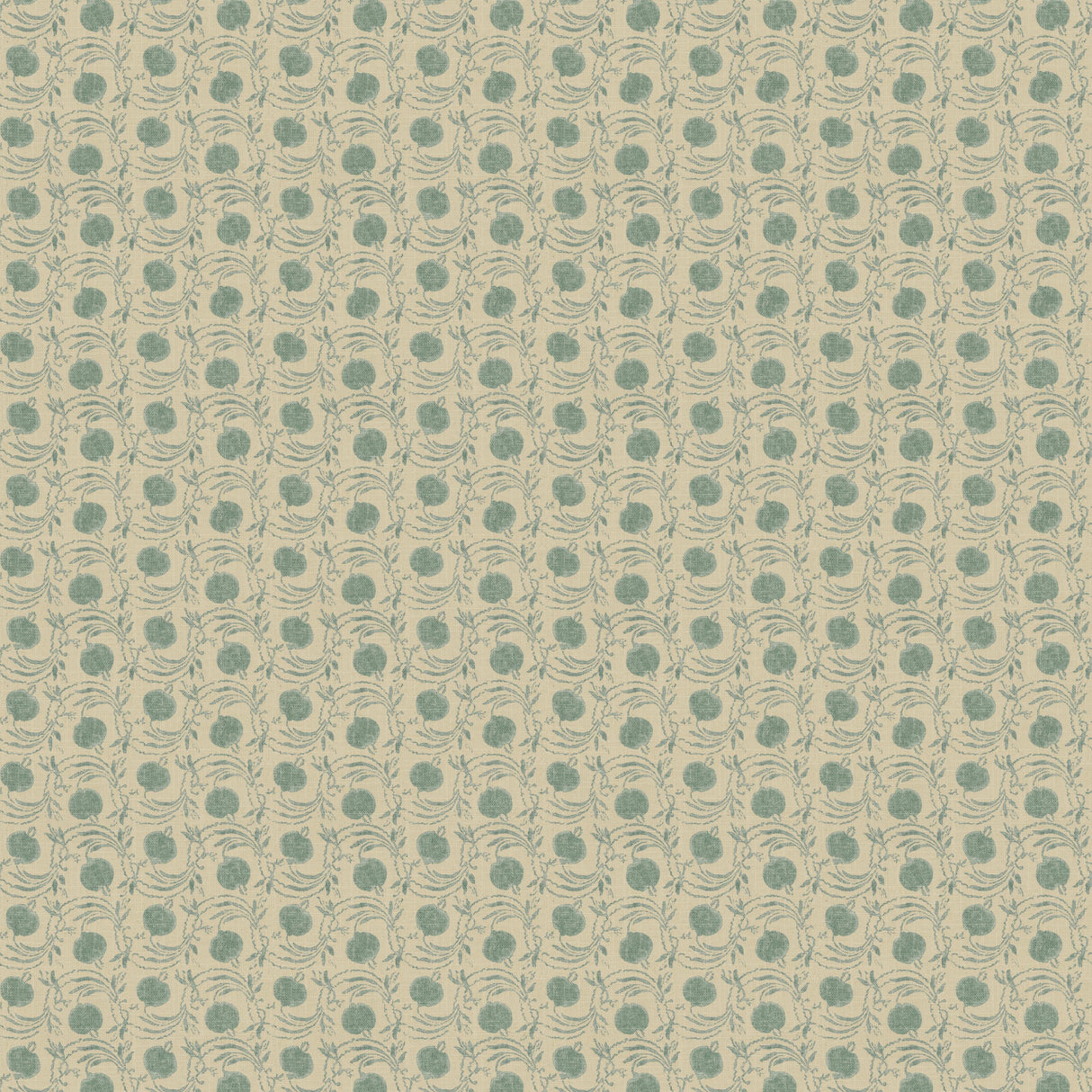 G P & J Baker SEED POD AQUA Wallpaper