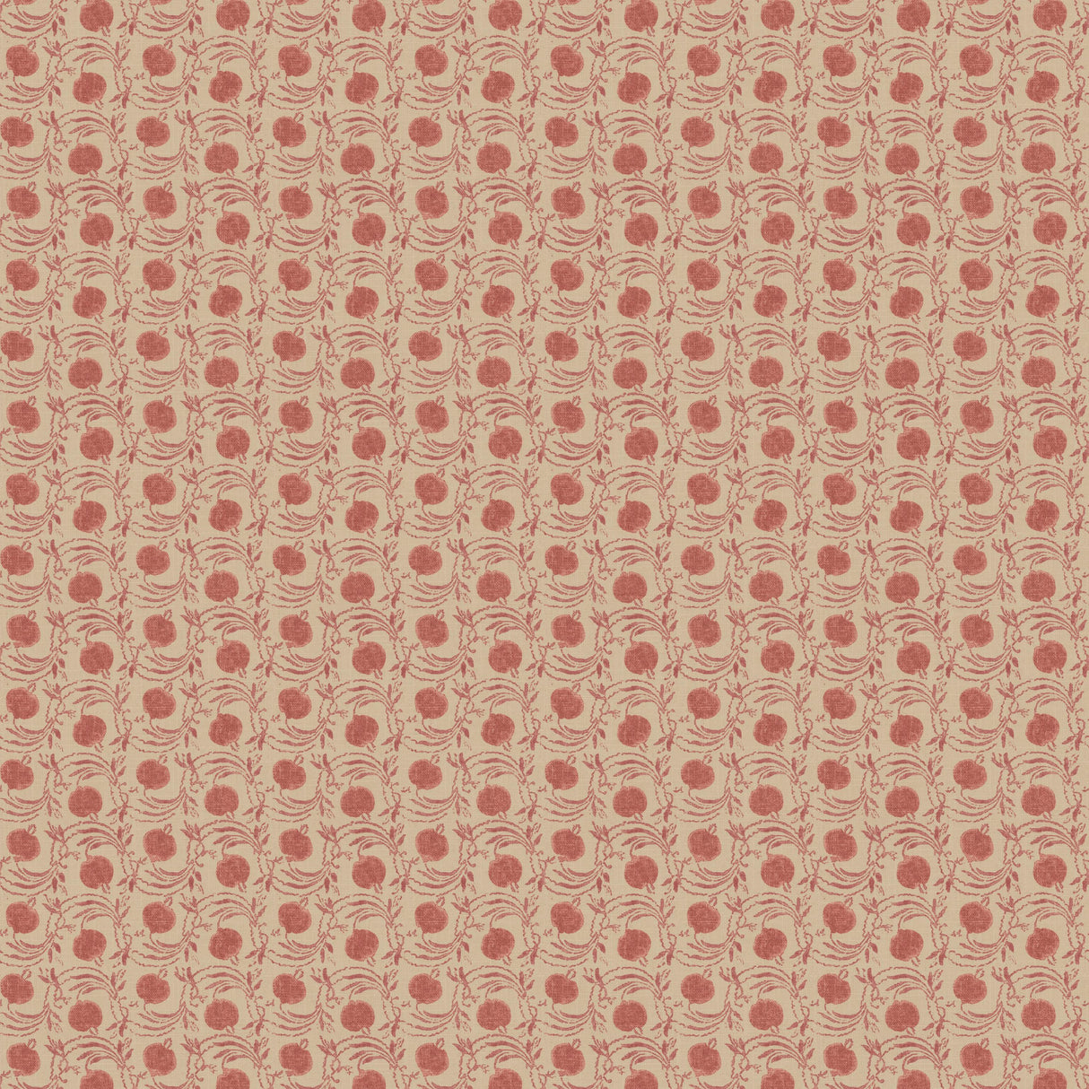 G P & J Baker SEED POD SOFT RED Wallpaper