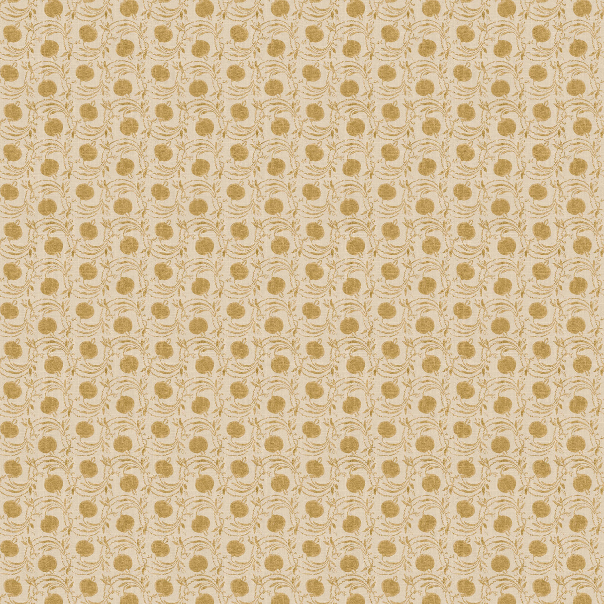 G P & J Baker SEED POD OCHRE Wallpaper