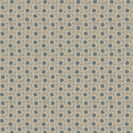 G P & J Baker SEED POD BLUE Wallpaper