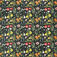 Clarke & Clarke SORENTO EBONY VELVET Fabric