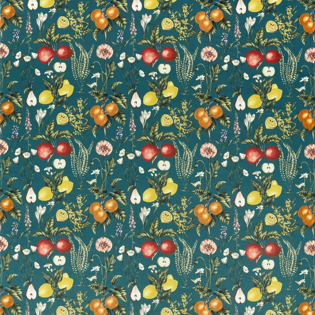 Clarke & Clarke SORENTO TEAL VELVET Fabric