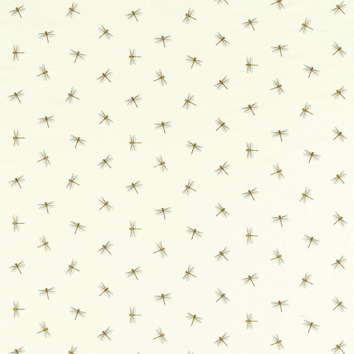 Clarke & Clarke DAMSEL CITRON Drapery Fabric