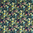 Clarke & Clarke FRUTA MIDNIGHT VELVET Fabric