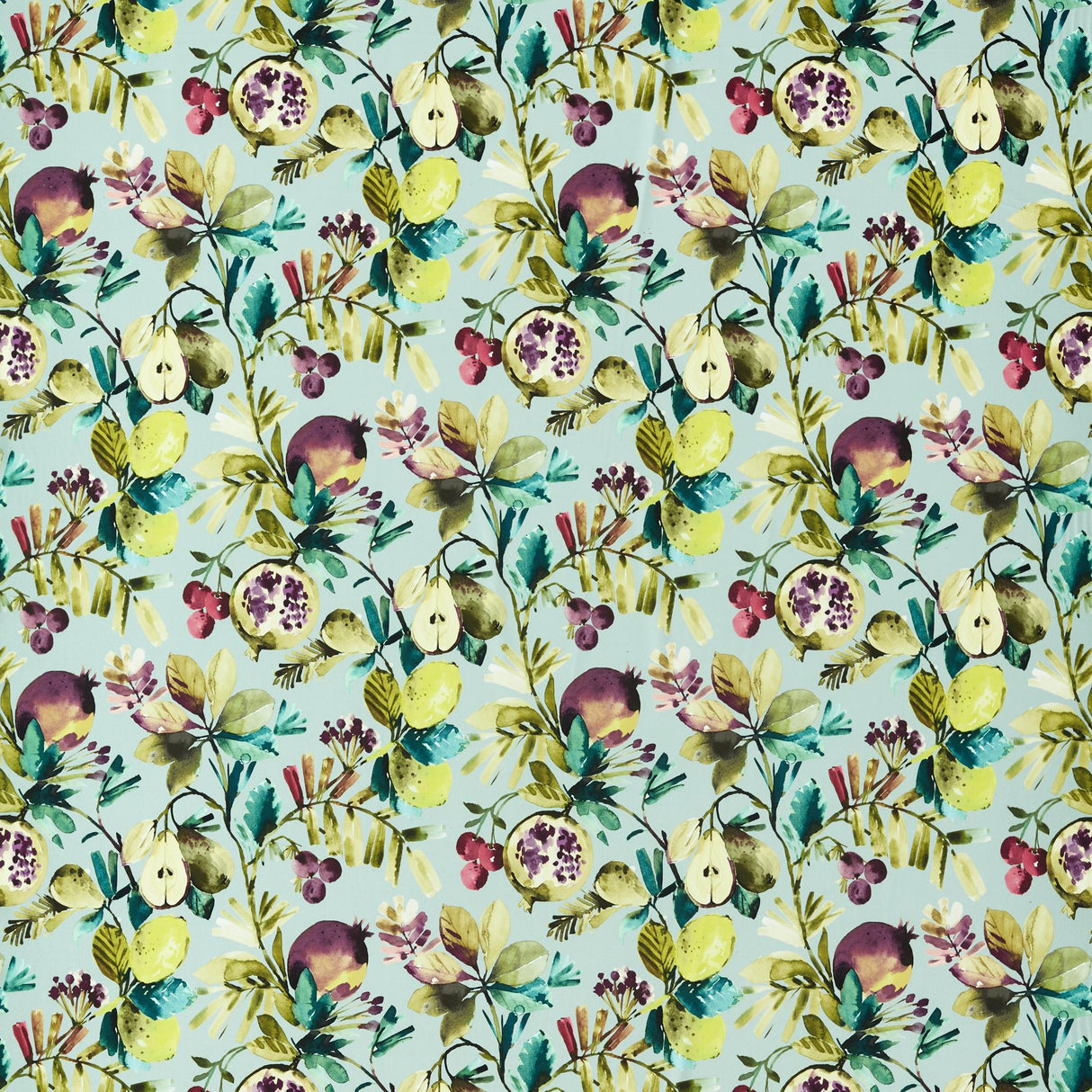 Clarke & Clarke FRUTA MINERAL VELVET Fabric