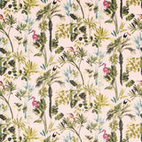 Clarke & Clarke PALM BLUSH VELVET Fabric