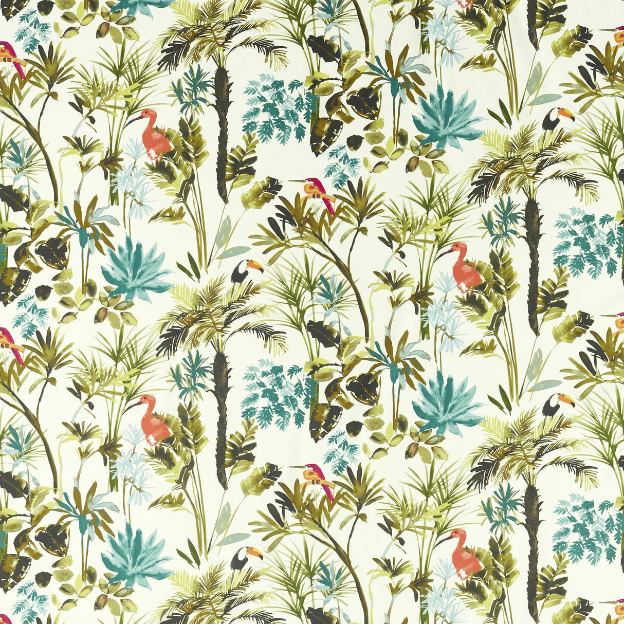 Clarke & Clarke PALM SKY Fabric