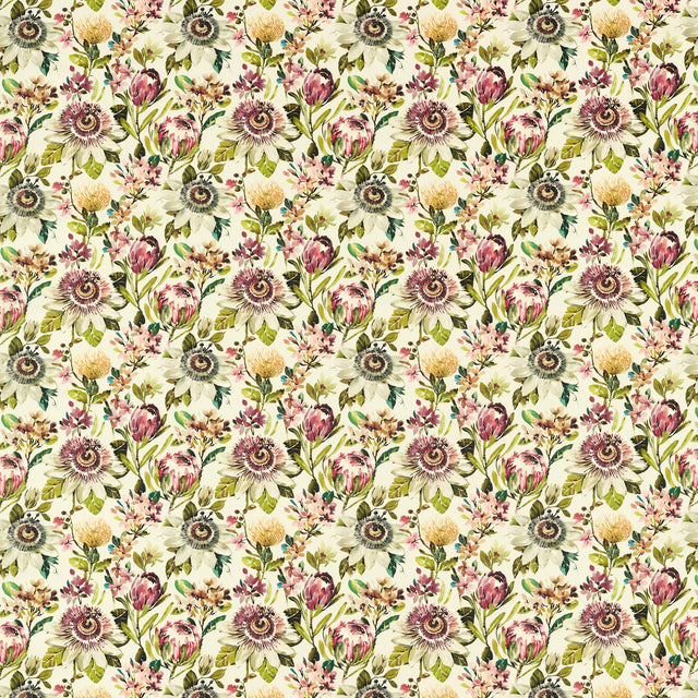 Clarke & Clarke PARADISE AUTUMN Fabric