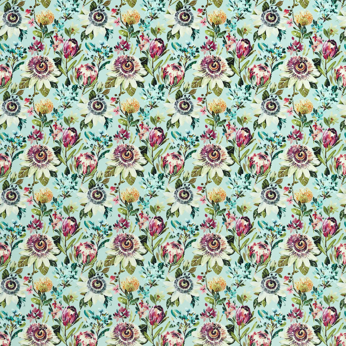 Clarke & Clarke PARADISE MINERAL VELVET Fabric