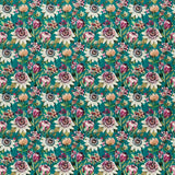 Clarke & Clarke PARADISE TEAL VELVET Fabric