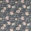 Clarke & Clarke CAMILE BLUSH/CHARCOAL Drapery Fabric