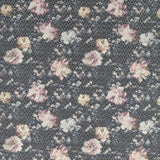 Clarke & Clarke CAMILE BLUSH/CHARCOAL Drapery Fabric