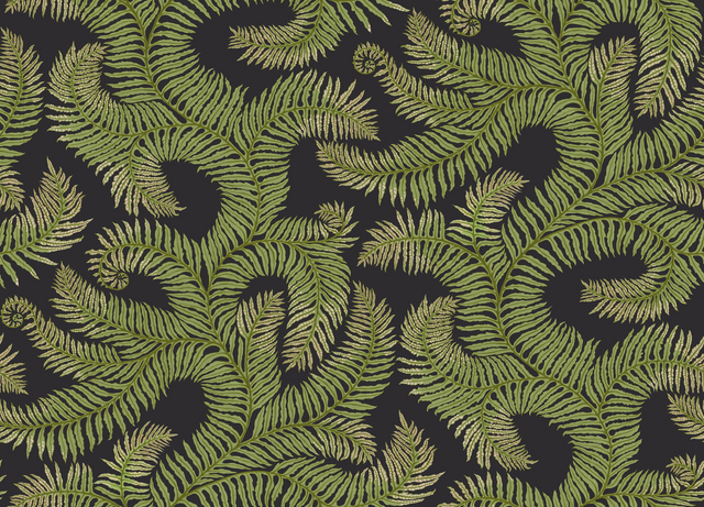 Kravet BOMBES FERNERY 01 Wallpaper