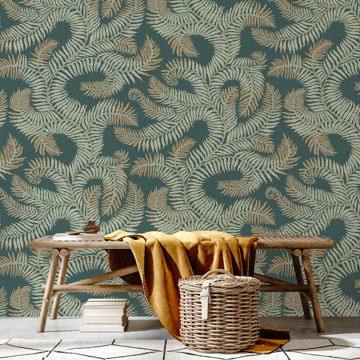 Kravet BOMBES FERNERY 31 Wallpaper