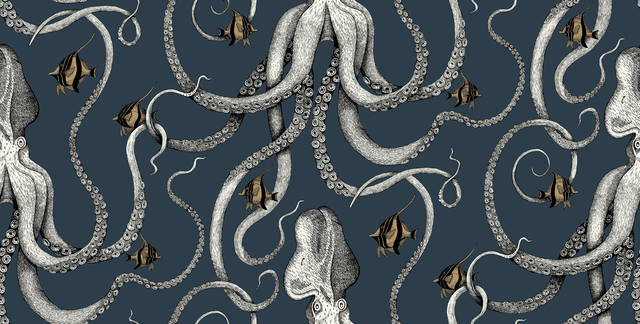 Kravet OCTOPODA 01 Wallpaper