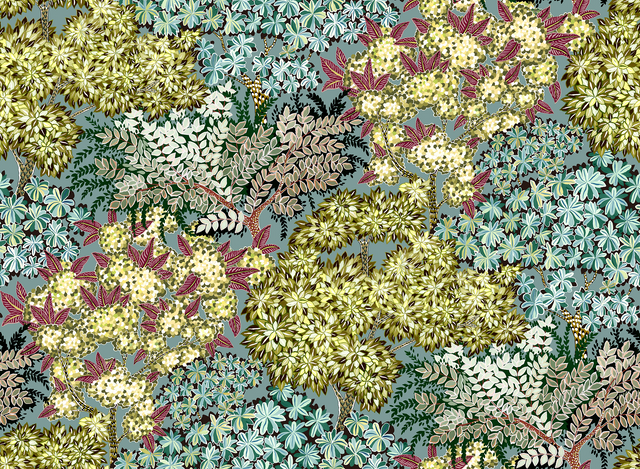 Kravet BROCCOLI CANOPY 01 Wallpaper