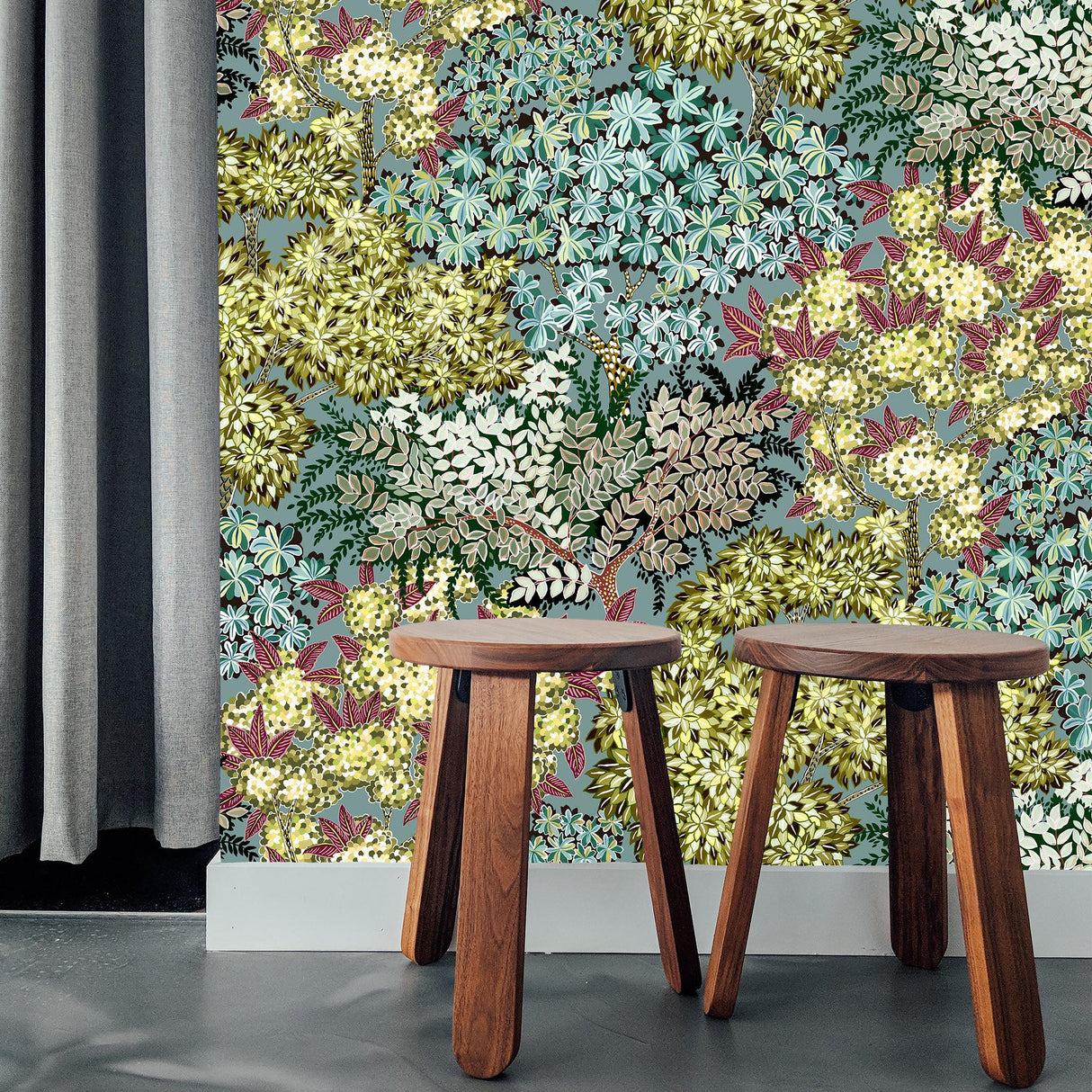 Kravet BROCCOLI CANOPY 01 Wallpaper