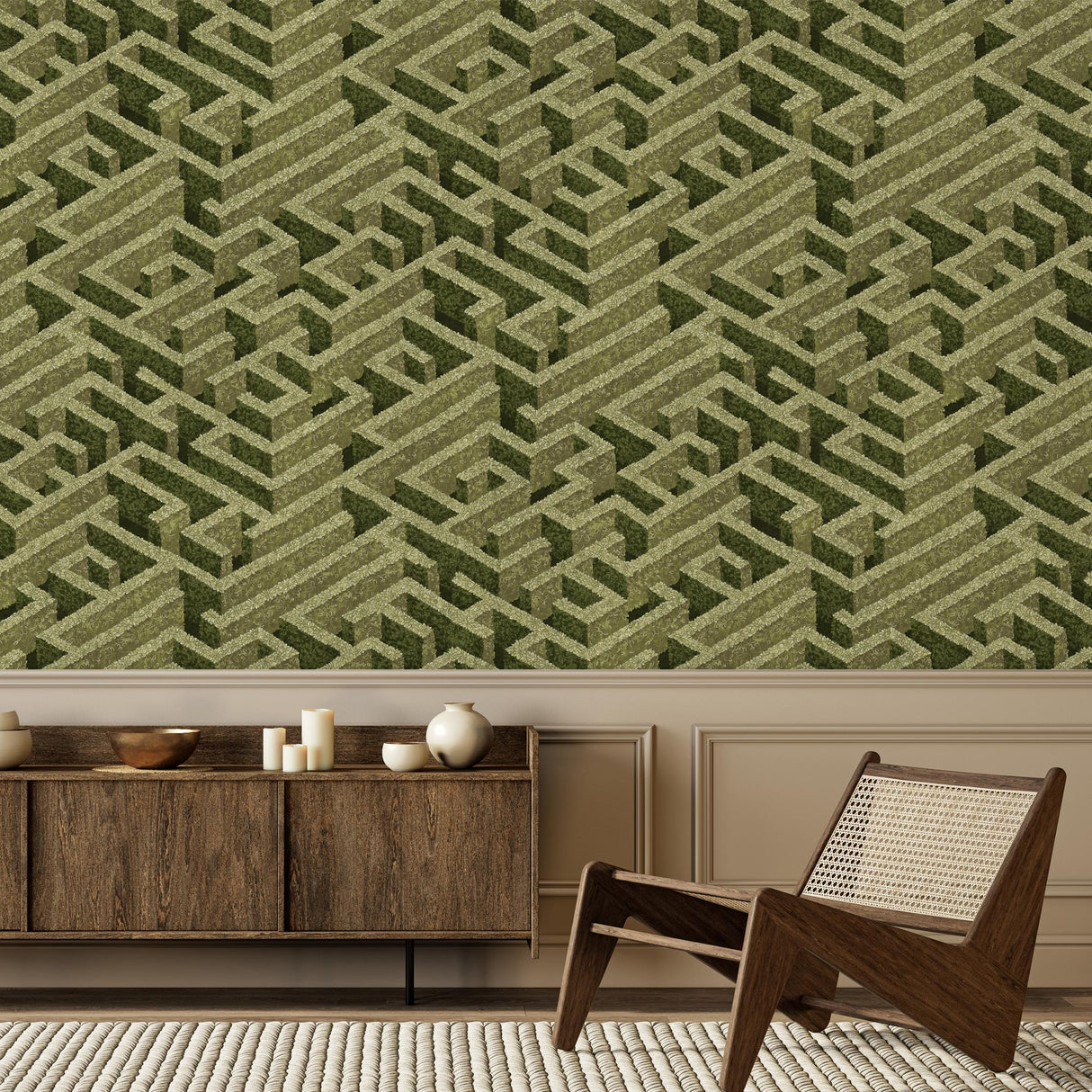 Kravet LABYRINTH 01 Wallpaper