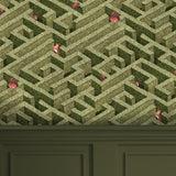 Kravet LABYRINTH WITH SQUIRRELS 01 Wallpaper