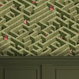 Kravet LABYRINTH WITH SQUIRRELS 01 Wallpaper
