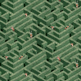 Kravet LABYRINTH WITH DEER 01 Wallpaper