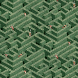 Kravet LABYRINTH WITH DEER 01 Wallpaper