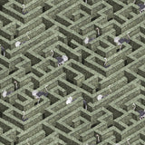 Kravet LABYRINTH WITH OSTRICHES 01 Wallpaper