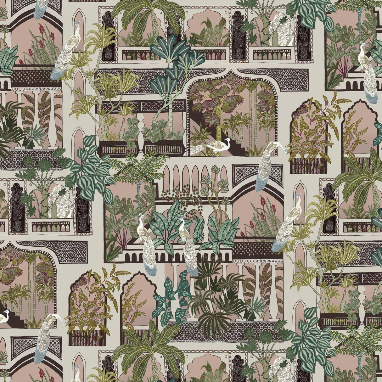 Kravet PEACOCK ARCHES 01 Wallpaper