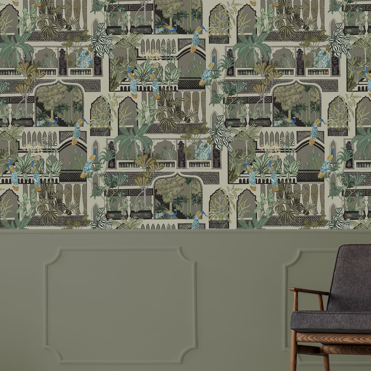 Kravet PEACOCK ARCHES 11 Wallpaper