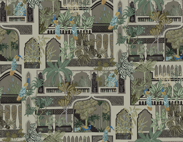 Kravet PEACOCK ARCHES 11 Wallpaper
